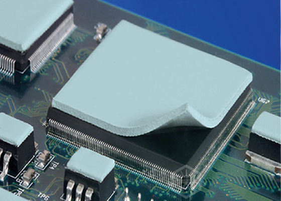 Ελεύθερο πολυμερές σώμα ηλεκτρονικό PCM Heatsink PC σιλικόνης